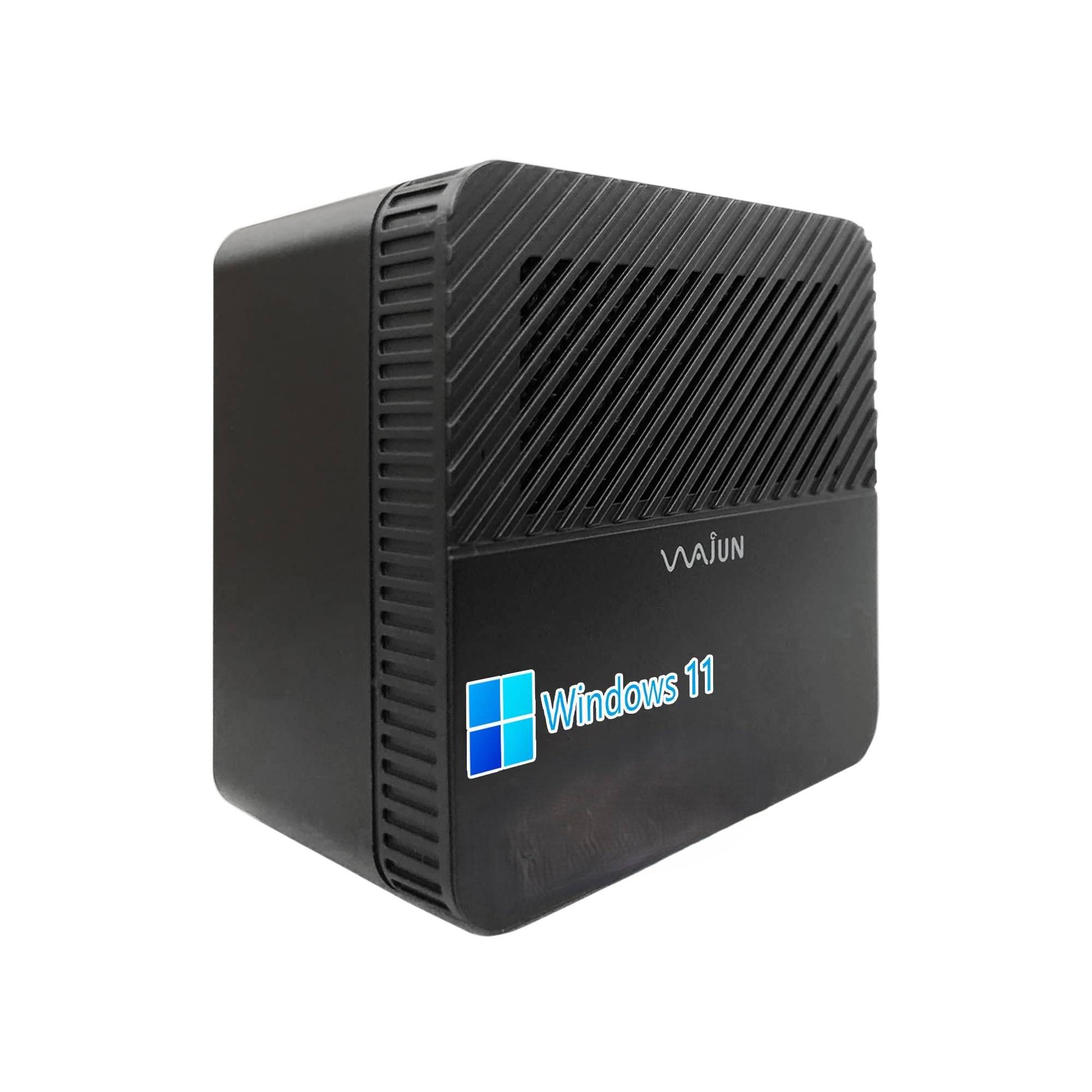 wajun Mini PC Win11 Pro MS Office Home Breakfast 2019 Celeron J4125 Bluetooth wajun WIFI HDMI 6GB RAM 240GB SSD Pro-X1 (Win11 model) / / & / / / / / / svart