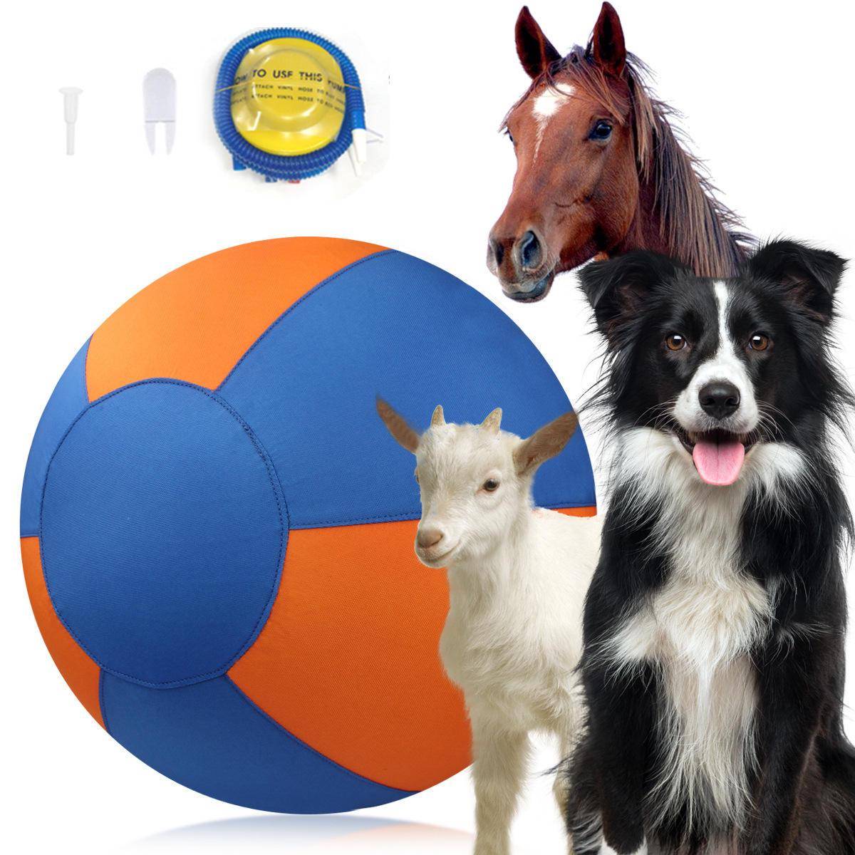 Slitstark Interaktiv Hundboll för Molar Lättnad - Lämplig för Golden Retrievers, Corgis, Border Collies och Fler.