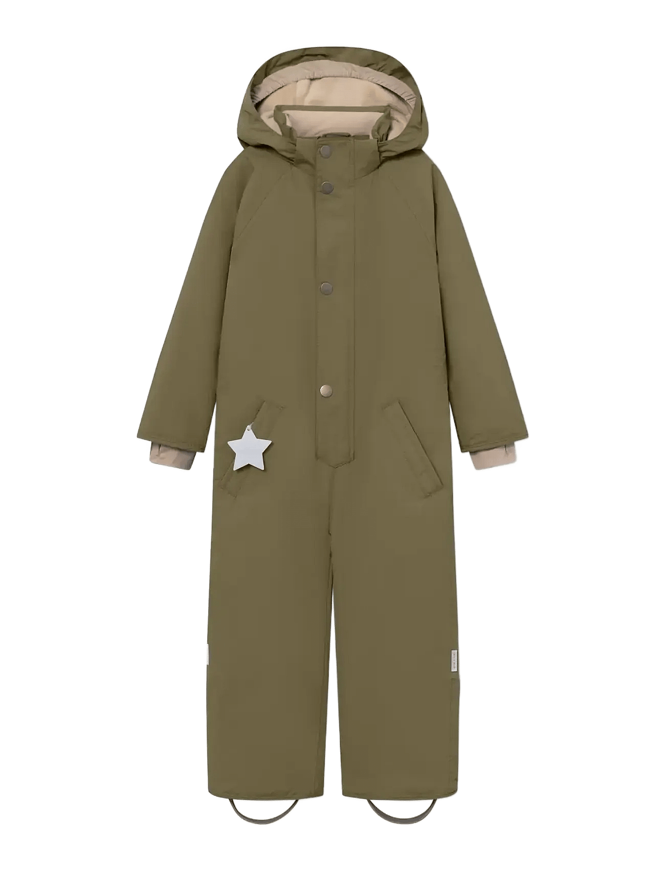 MINI A TURE Matwanni Fleece Lined Snowsuit. Grs | Khaki green | 134