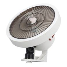 Small Wall Mount Fan with Remote Control Mini Oscillating Fan with Night Light 3 Speeds for RV