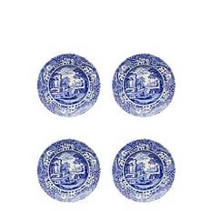 SPODE Blue Italian Soup Plate 4-Pack |Blue |Ø 23 cm