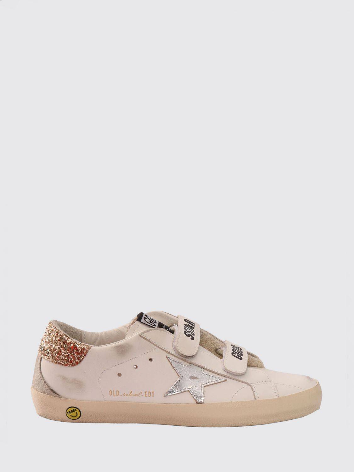 GOLDEN GOOSE Old School Sneakers für Jungen aus Leder mit Klettverschluss - 31