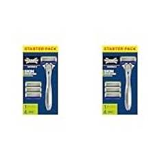 Wilkinson Sword Hydro 5 Skin Protection Sensitive Herrenrasierer mit 3 Ersatzklingen (Packung mit 2)