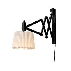 Le Klint LE KLINT saxlampe model 223 - 120 Plastskærm Sort egetræ