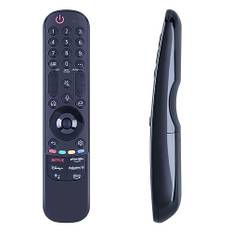 GOUYESHO AKB76039901 MR22GA röstfjärrkontroll ersättning för LG Smart OLED QNED TV Magic Motion Voice fjärrkontroll 43UQ76906LE 50NANO766QA 55NANO816QA 60UQ81006LB 65NANO766QA 75QNED88888106LB 16QA