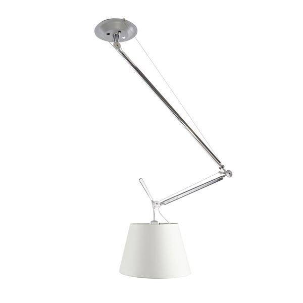 Tolomeo Decentrata Taklampa Satin 24 cm