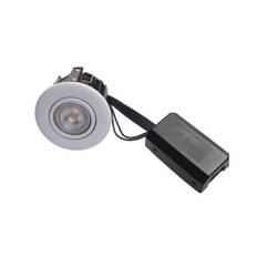 Punto Outdoor downlight Mat hvid indbygningsspot IP44