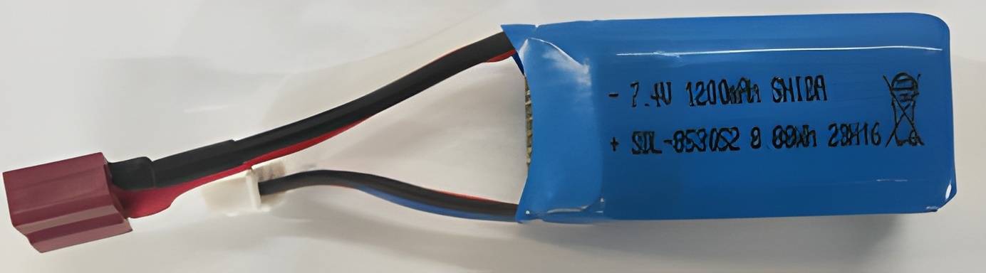 WLToys Batteri Lithium 7.4V 1100mAh T-Plug