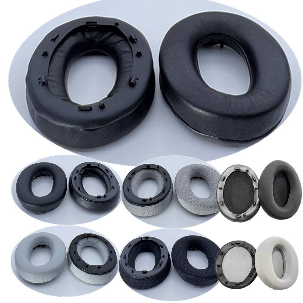 Sheepskin Earpads Ice Silk Cushions Replacement for Sony WH-1000XM3 (WH1000XM3) Over-Ear Headphones, Ear Pads Noise Isolation