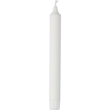 Kronljus Stearin Vit 7h 20cm