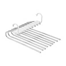 Pants Hanger Space Saving, 9-Layer Pants Hanger | 9-lagers icke-halkbyxor rackhängare | Garderob balkong omklädningsrum Klädlagringshållare för halsdukar, slipsar, byxor