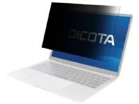(ComputerSalg) DICOTA - Notebook privacy-filter - 2-vejs - aftagelig - skyde-monteret - sort - for Apple MacBook Air (13.6 tommer, M2, M3)