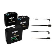 RØDE Wireless Go II bundle SC15/SC16 trådlöst mikrofonsystem