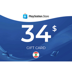 PlayStation Gift Card 34 USD - LEBANON