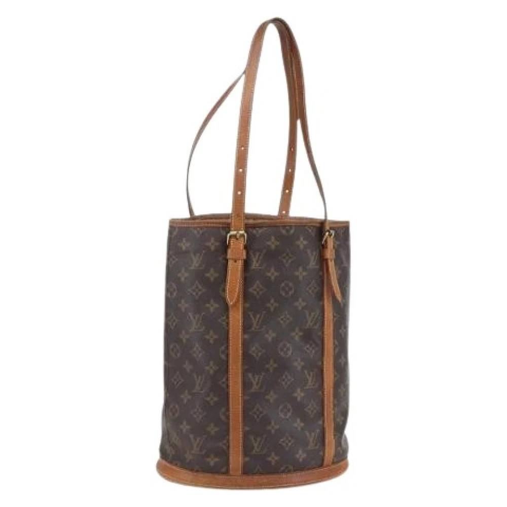 Louis Vuitton Vintage Pre-owned Vintage Bucket Bag - Vintage - Dame - Brun - ONE SIZE - Tyl
