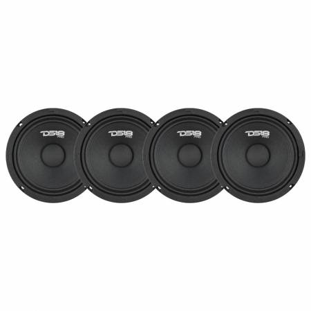 4-pack DS18 PRO-GM6.4, 6.5 tums midbas