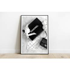 Poster - Chanel Box og Taske