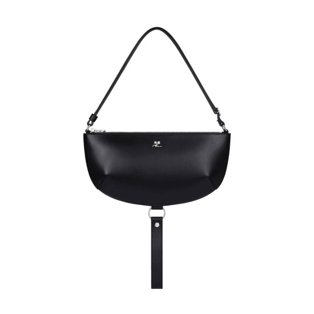 Courrèges Women's Bags Shoulder Bag Black Aw25 - Tasker - Dame - Sort - ONE SIZE - Uld