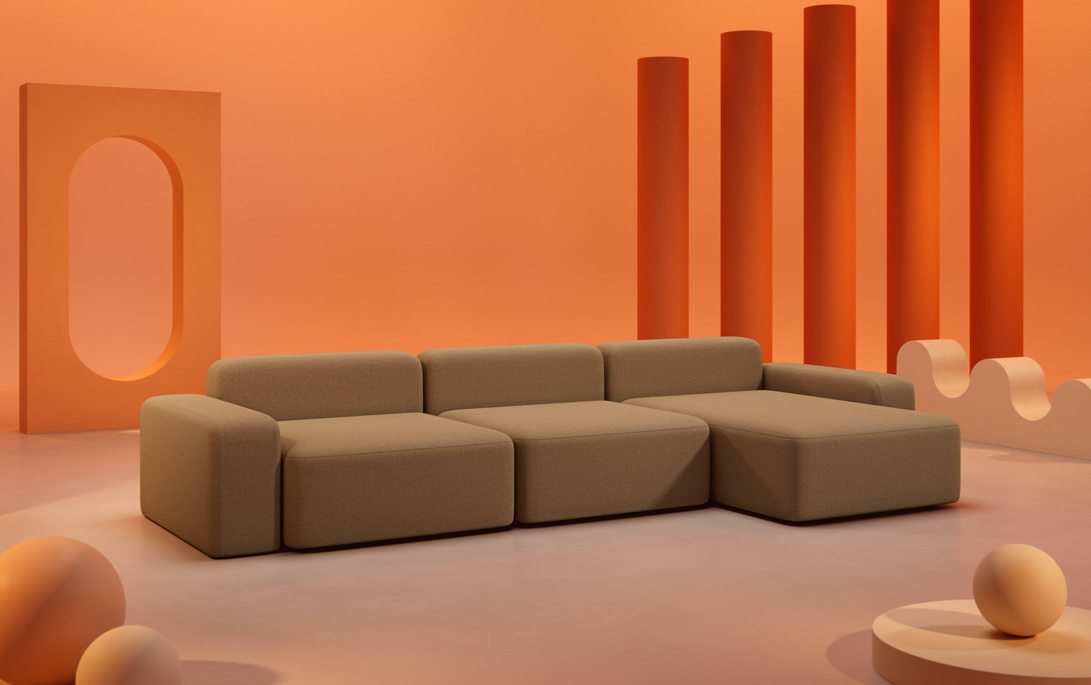 Bedre Nætter Velto  Sovesofa 3 moduler