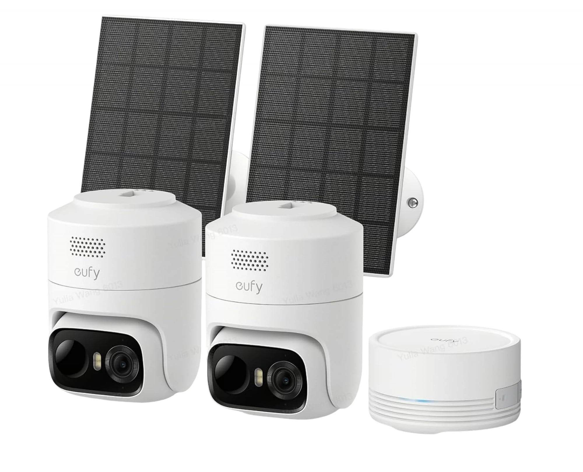 Eufy E814X321 eufyCam C37 2-kamerakit 2K med HomeBase Mini E814X321