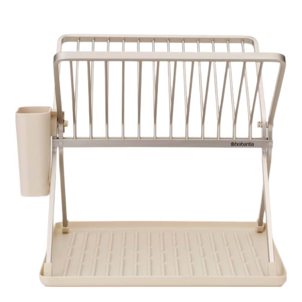 Brabantia - SinkSide hopfällbart diskställ 37x33 cm soft beige
