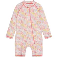 Hust & Claire Svømmetøj Hcmalaz Jumpsui Stl. 9M/1Y fepojkar - Uv-kläder Från Magasin - Soft Pink (9M/1Y)