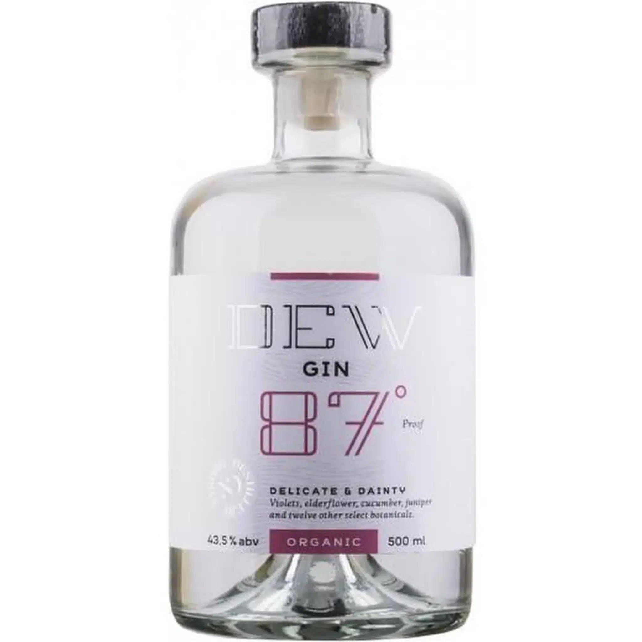 Dew Gin Organic Økologisk 43% 50 cl
