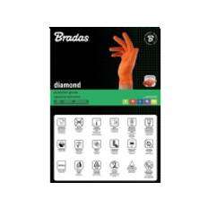DIAMOND ORANGE NITRIL-handsker XXL 10-11 /50stk.