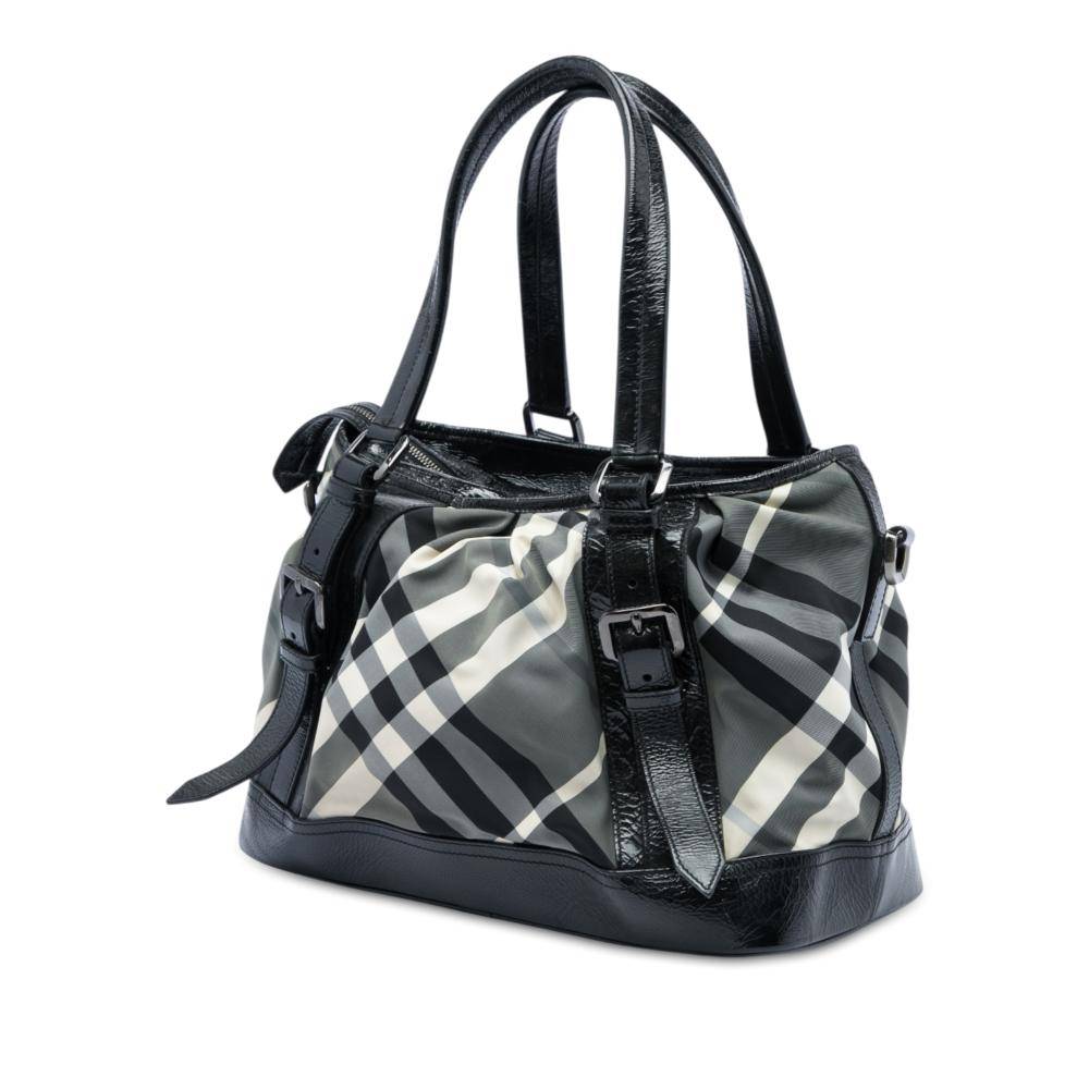 Burberry Vintage Shoulder Bag Stl. - Axelremsväskor Från Magasin - Grey (L 28.50cm x W 36.50cm x D 19cm)