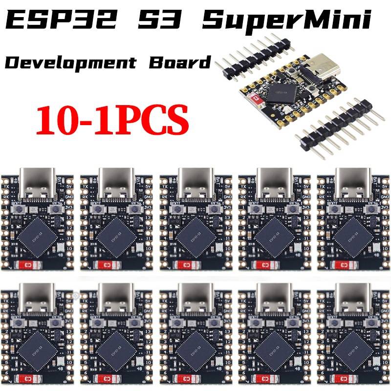 ESP32-S3 Supermini Development Board WiFi Bluetooth 5.0 Ultra-Small Size ESP32 S3 ESP32-S3FH4R2 For Arduino For Micropython 1-10