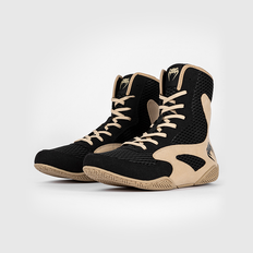 Venum Contender Boxing Shoes Black/Sand, Stl 44 (10,5 US)