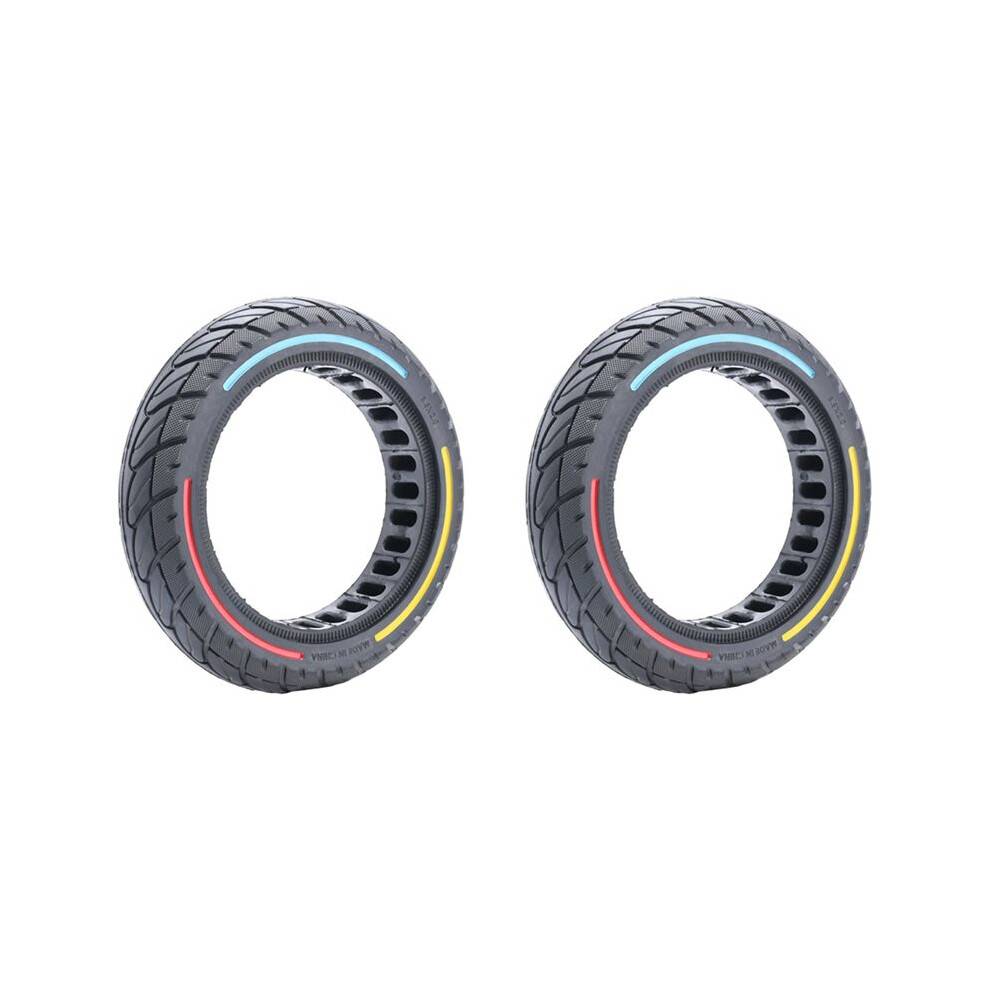 2pcs 8.5 Inch Solid Rubber Tire for M365 / Pro / Pro 2 / 1S / 3 / 3 Lite Electric Scooter Explosion-Proof Tire
