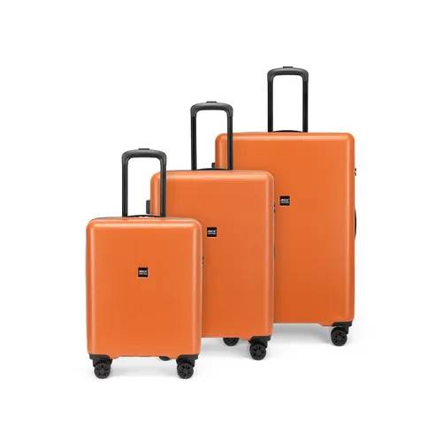 Airbox Resväskor AZ26 - 3-Set 55-65-75 cm Orange
