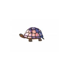 Bordslampa Sköldpadda / Turtle Blå-Lila 10cm