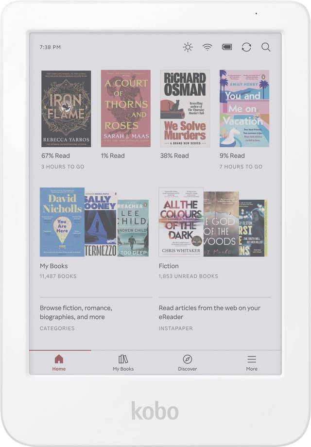 Kobo Clara Colour e-boksläsare 16GB (vit)
