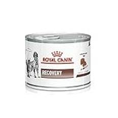 Royal Canin Veterinary Recovery | 12 x 195 g | helfoder för vuxna hundar och vuxna katter | Ultra Soft Mousse med en hög proteinhalt