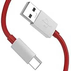 USB C-kabel för OnePlus 11 10 Pro 80 W Supervooc Charge, 10 A USB C laddningskabel Dash Charge kabel 1 m Warp Charge laddningskabel USB typ C snabbladdning datakabel för OnePlus Nord 2T 2 8 Pro CE 2