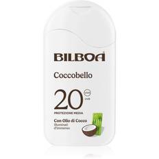 Bilboa Coccobello Latte Mjölk för solbränna med kokosnötolja SPF 20 200 ml