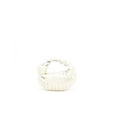 Bottega Veneta Jodie Mini Bag - White - 13x25x4 cm