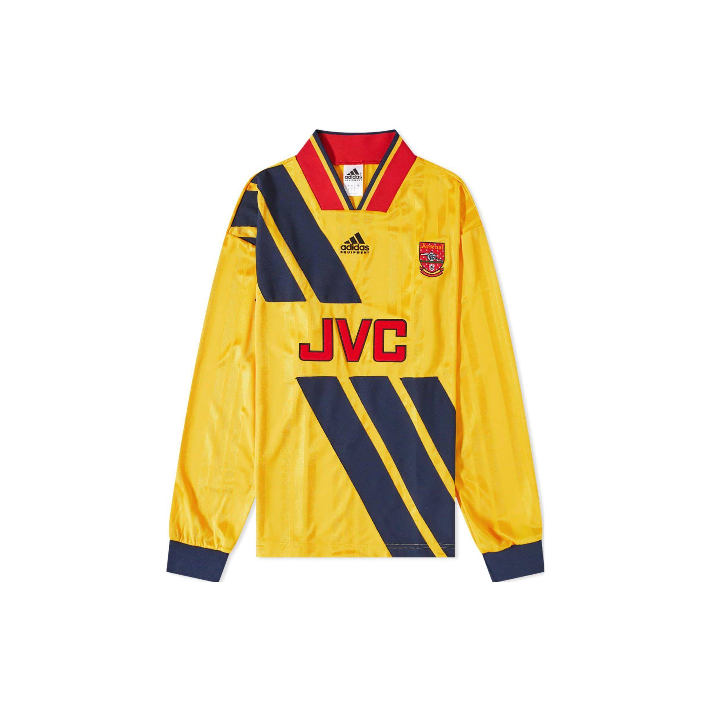 Adidas Långärmad Arsenal Fotbollströja Herr tröja Gul HK5627 cm yellow