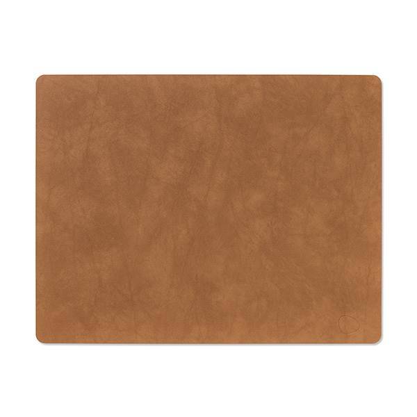 LIND DNA Dinner mat square nupo - Nature.