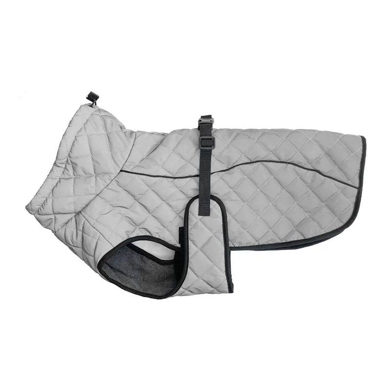 Reflective Winter Dog Jacket & Outdoor Vest - GRAY / XXL (XXL)