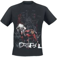 Deadpool T-shirt - 3 - Dogpool - S till 3XL - Herrer - sort