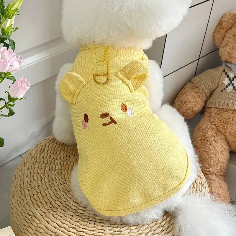 Breathable Summer Vest for Small Dogs & Cats - yellow / XL (XL)