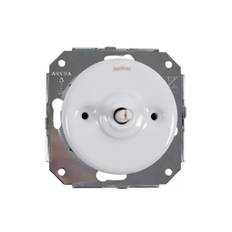 Dimmer dubbel vrid insats vit porslin