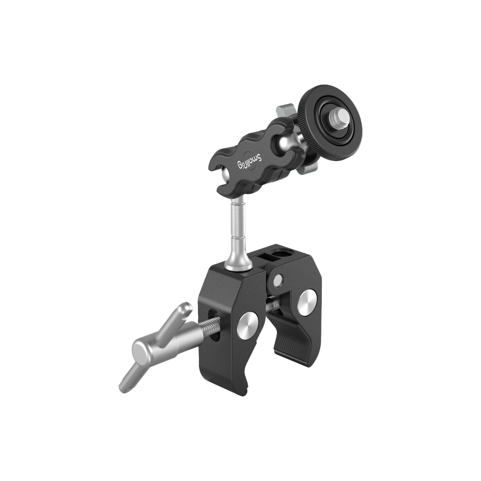 Smallrig Crab-Shaped Clamp & Magic Arm with Ball Head 3724