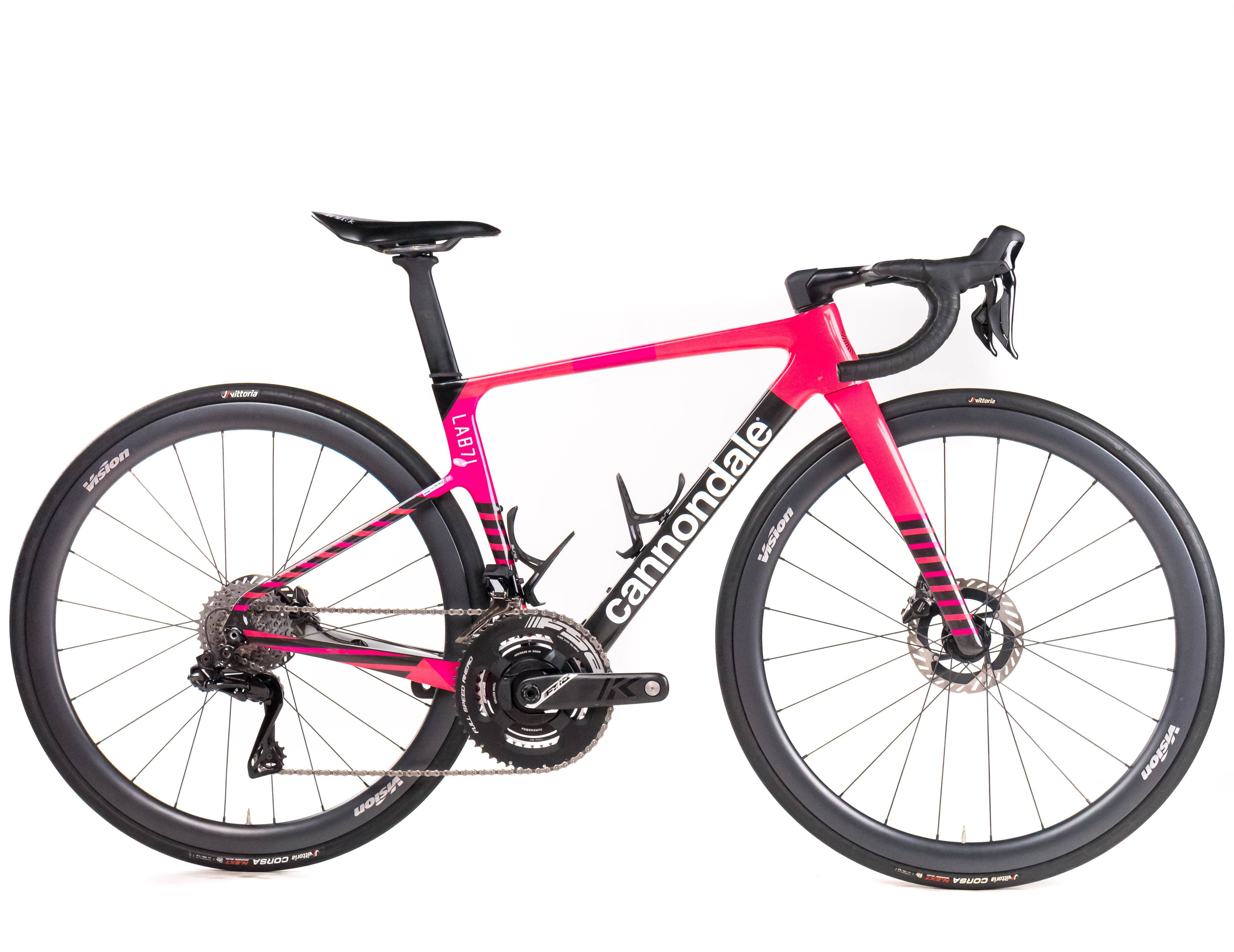 Cannondale Supersix Evo Hi-Mod 2025 Team EF Education-EasyPost Van Der Wolf size 48 Shimano Dura-Ace Di2 2x12sp - Bikeroom / 48 / pink - custom paint lab-71 (48)