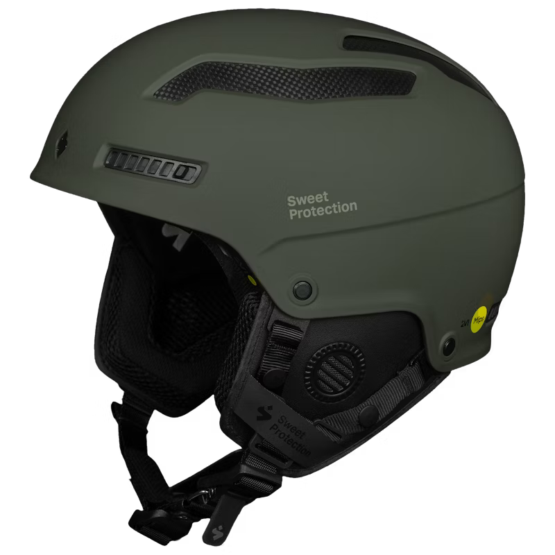 Sweet Protection Trooper 2Vi® Mips Helmet Skihjelm Dame / Herre - Maze Green - Maze Green / SM