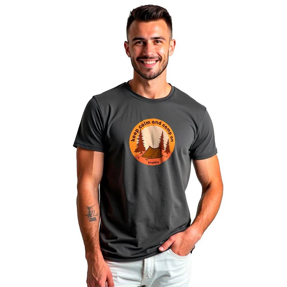 Kruskis Camp On T-shirt Med Korte ærmer