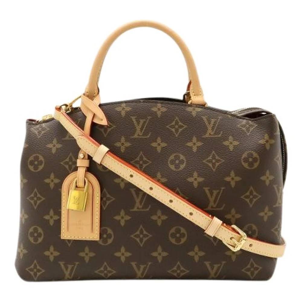 Louis Vuitton Vintage Pre-owned Vintage Canvas Håndtaske - Vintage - Dame - Brun - ONE SIZE -